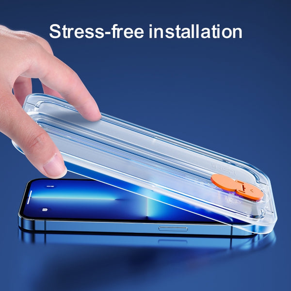 JoyRoom Easy Install Tempered Glass Screen iPhone (2PCS)