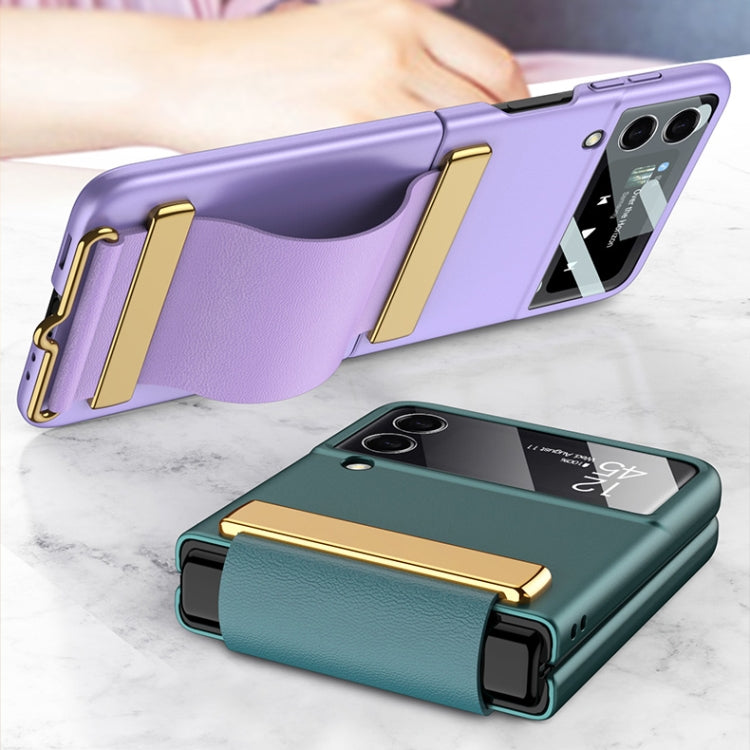 GKK Ultra-thin Full Coverage Case with Wristband Samsung Z Flip3