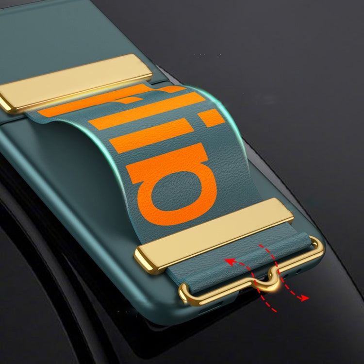 GKK Ultra-thin Full Coverage Flip Case with Wristband Samsung Z Flip3