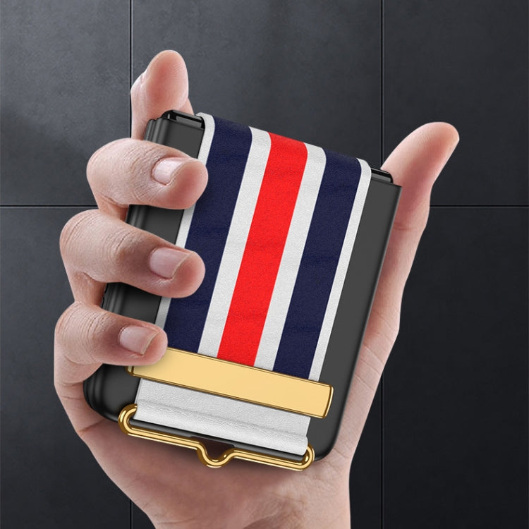 GKK Ultra-thin Full Phone Flip Case with Color Wristband Samsung Z Flip3