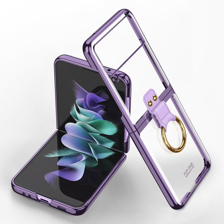 GKK Phantom Electroplating Case with Ring Samsung Z Flip3