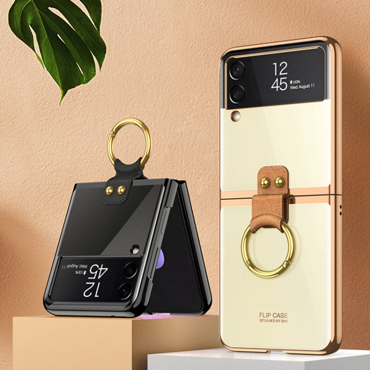 GKK Phantom Electroplating Case with Ring Samsung Z Flip3