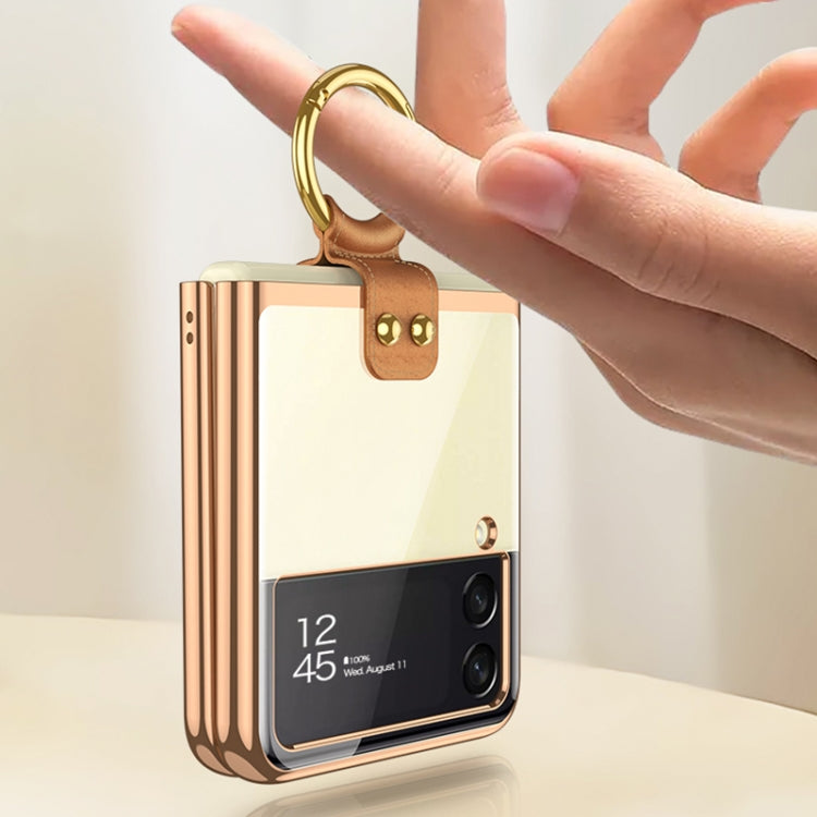 GKK Phantom Electroplating Case with Ring Samsung Z Flip3