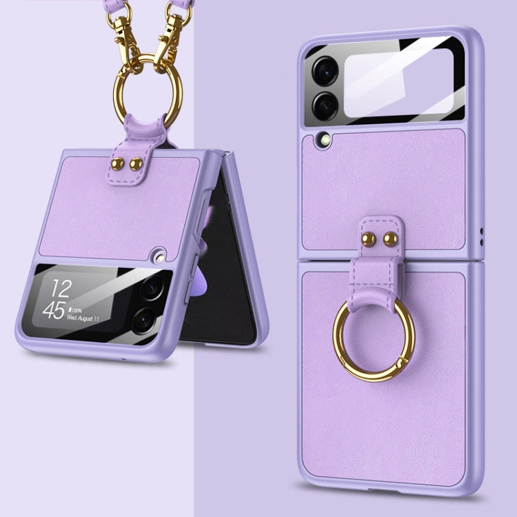 GKK Ultra-thin Case with Ring & Strap Samsung Z Flip3