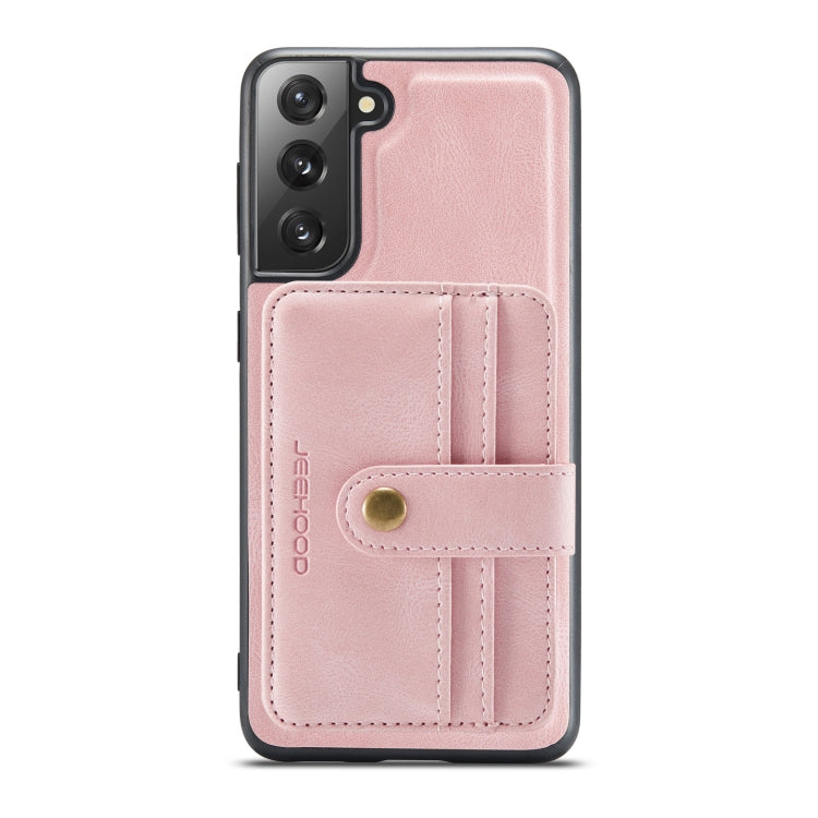 JEEHOOD RFID Blocking Anti-Theft Wallet Case Samsung S22+