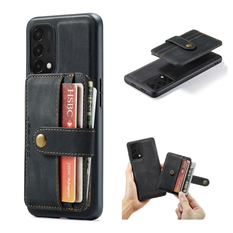 JEEHOOD RFID Blocking Anti-Theft Wallet Case OnePlus Nord N200 5G