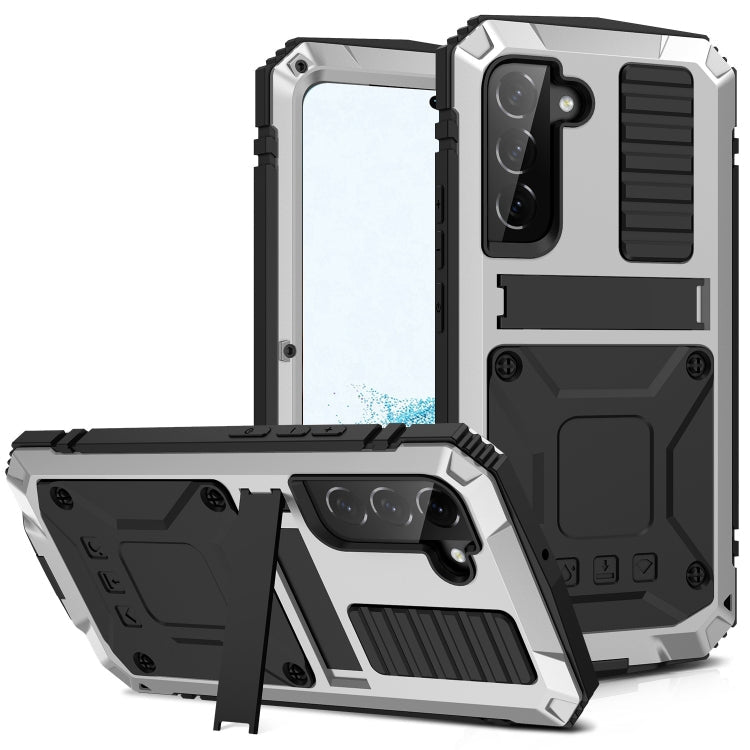 R-JUST KickStand Metal Protective Case Samsung S22+