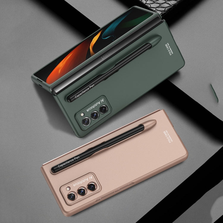 GKK Ultra-thin Full Coverage Flip Case with Pen Slot Samsung Z Fold2 5G