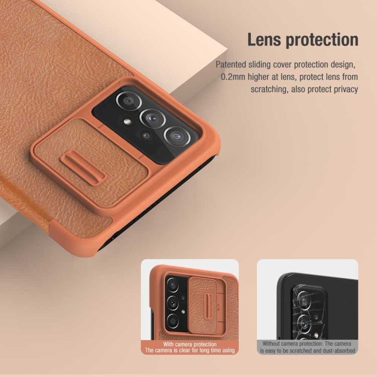 NILLKIN QIN Pro Flip Leather Case Samsung A73 5G
