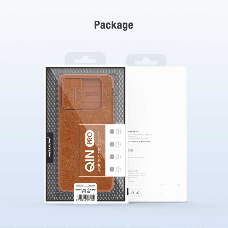NILLKIN QIN Pro Flip Leather Case Samsung A73 5G