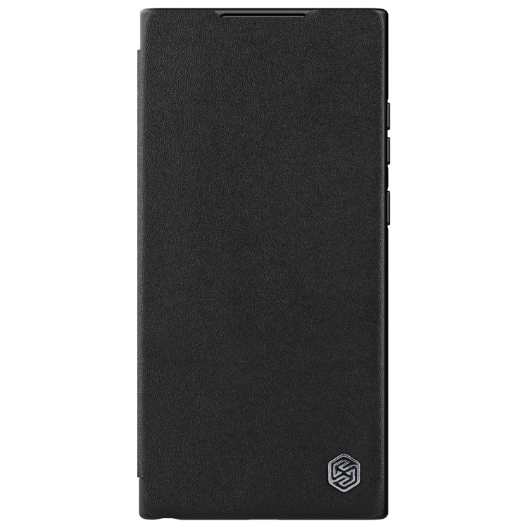 Nillkin Qin Pro Plain Leather + Cloth Case Samsung Galaxy S22 Ultra
