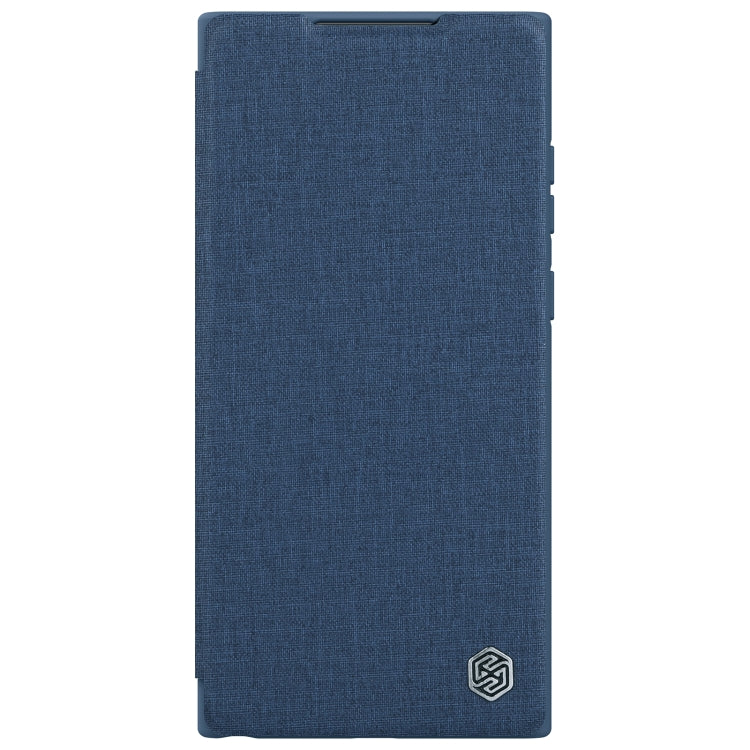 Nillkin Qin Pro Plain Leather + Cloth Case Samsung Galaxy S22 Ultra