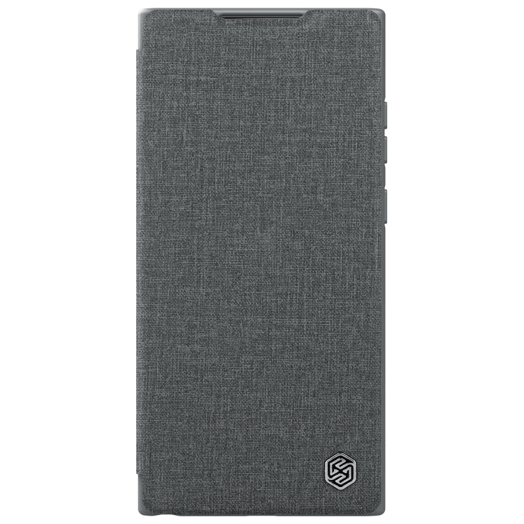 Nillkin Qin Pro Plain Leather + Cloth Case Samsung Galaxy S22 Ultra