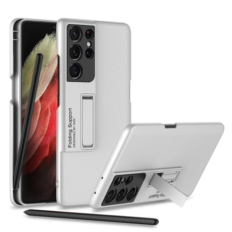 GKK Ultra-thin Case With Stylus Pen & Pen Slot & Holder Samsung S21 Ultra