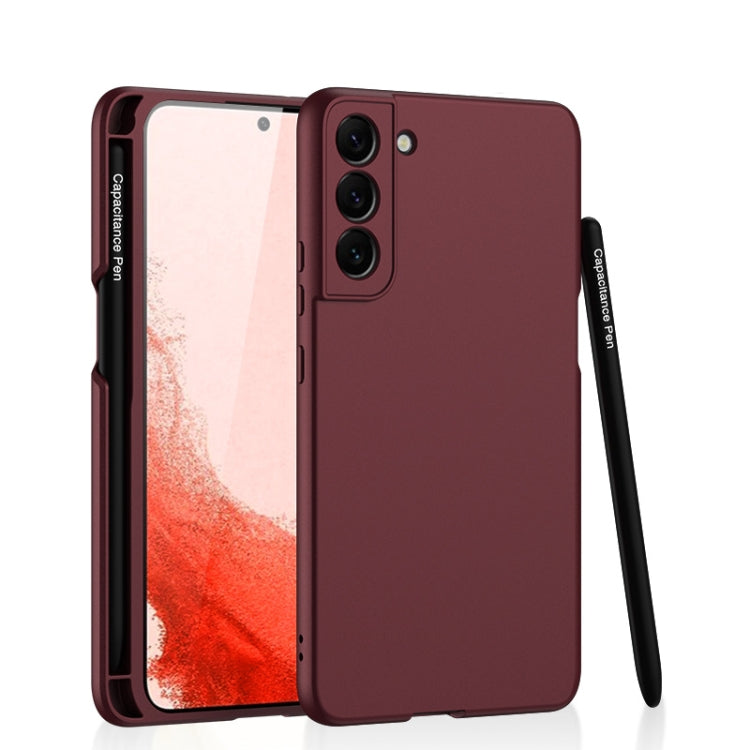 GKK Ultra-thin Skin Feel Case with Stylus Pen & Pen Slot Samsung S22+