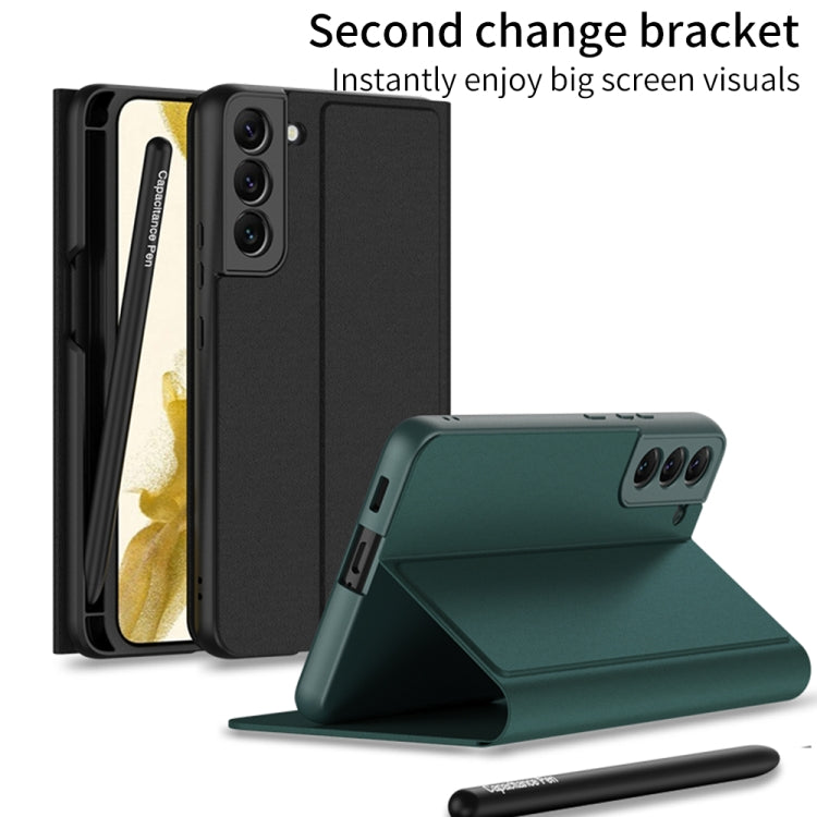 GKK Flip Leather Case with Stylus Pen Samsung S22+