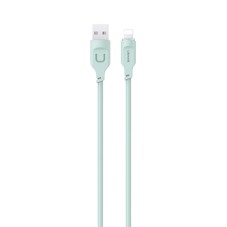 USAMS US-SJ565 8 Pin Fast Charing Data Cable with Light, Length: 1.2m