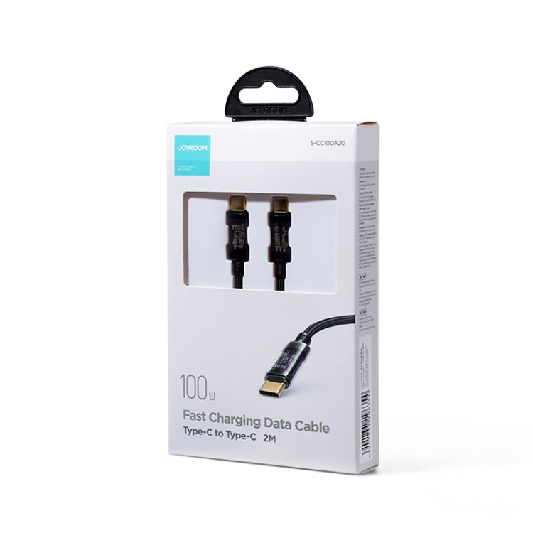 JOYROOM 100W Type-C to Type-C 2m Data Cable S-CC100A20
