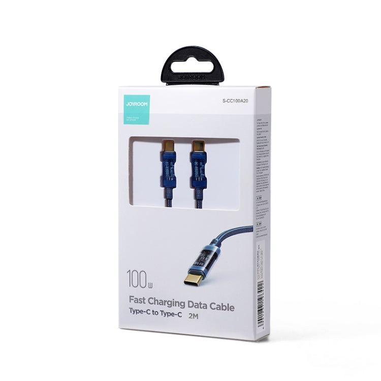 JOYROOM 100W Type-C to Type-C 2m Data Cable S-CC100A20