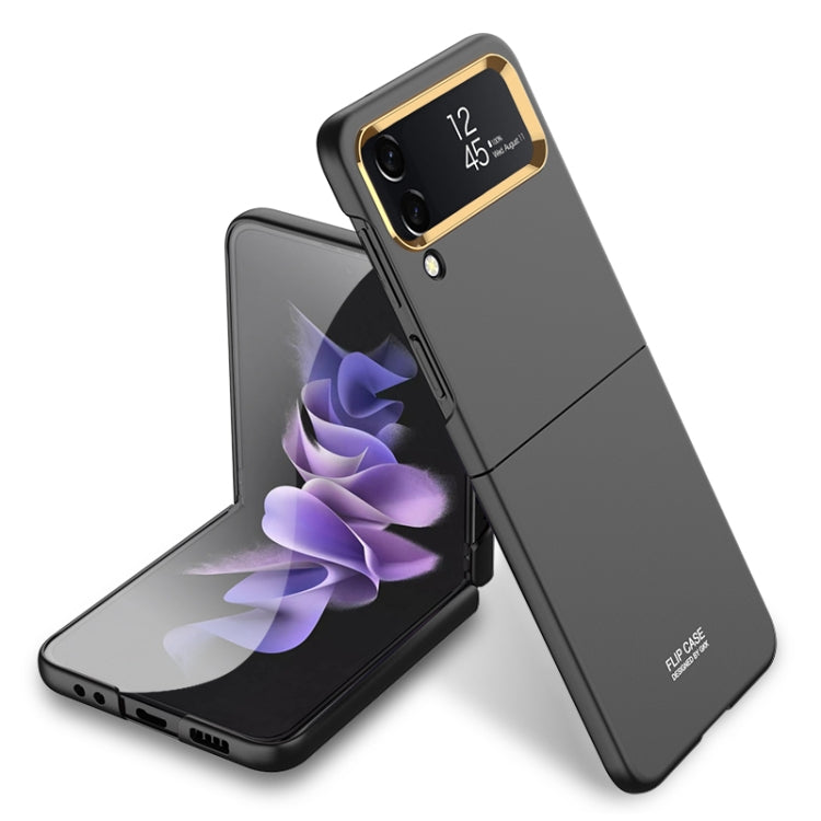 GKK Ultra-thin Electroplating Lens Frame Case Samsung Z Flip4