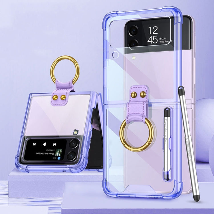 GKK Airbag Case with Pen & Ring Samsung Z Flip4