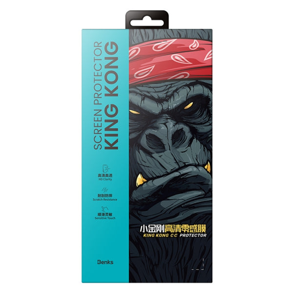 Benks King Kong Tampered Glass Screen iPhone
