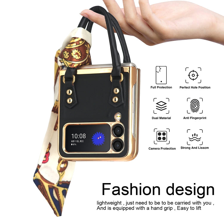 GKK Handbag Design Leather Case Samsung Z Flip3
