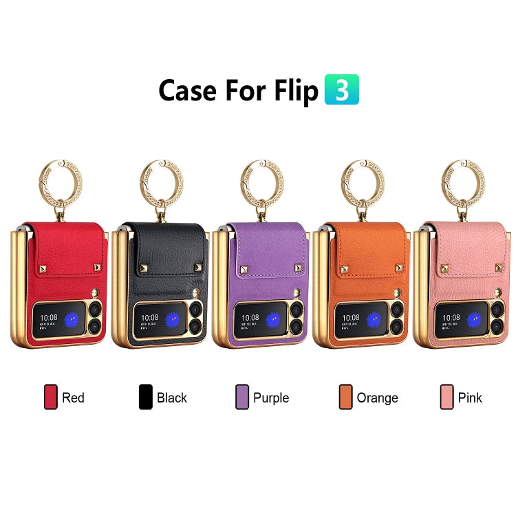 GKK Colorful Case with Ring Holder Samsung Z Flip3