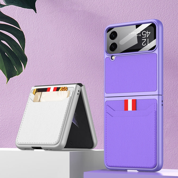 GKK Ultra-thin Leather Case With Card Slots Samsung Z Flip4