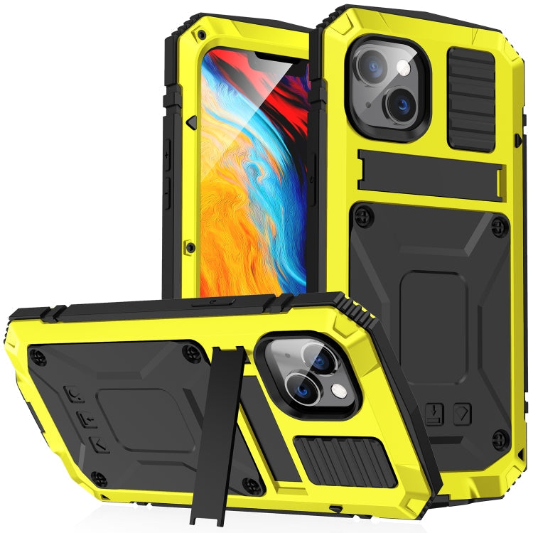 R-JUST KickStand Metal Protective Case iPhone 14