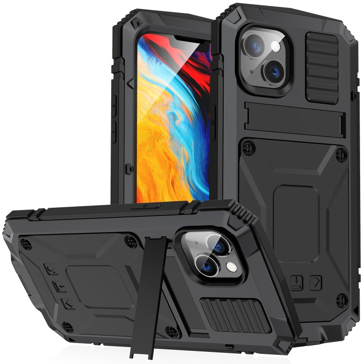 R-JUST KickStand Metal Protective Case iPhone 14