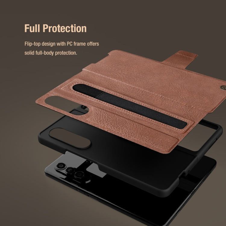 NILLKIN Aoge Leather Case Samsung Z Fold4