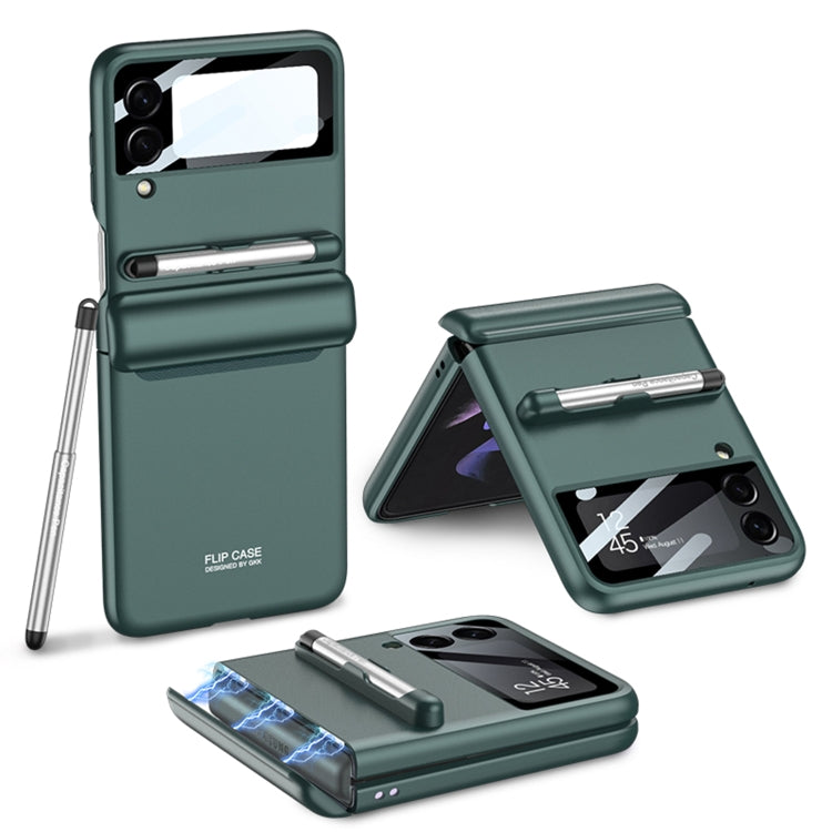 GKK Magnetic Full Coverage Flip Case with Pen Samsung Z Flip4