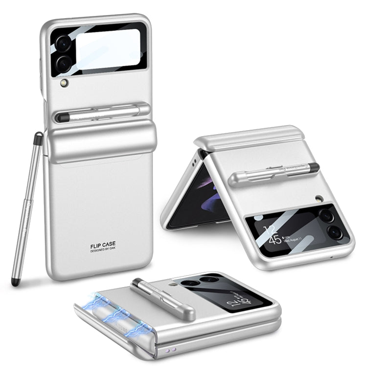 GKK Magnetic Full Coverage Flip Case with Pen Samsung Z Flip4