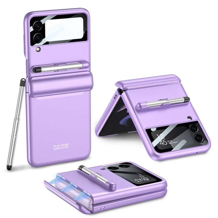 GKK Magnetic Full Coverage Flip Case with Pen Samsung Z Flip4