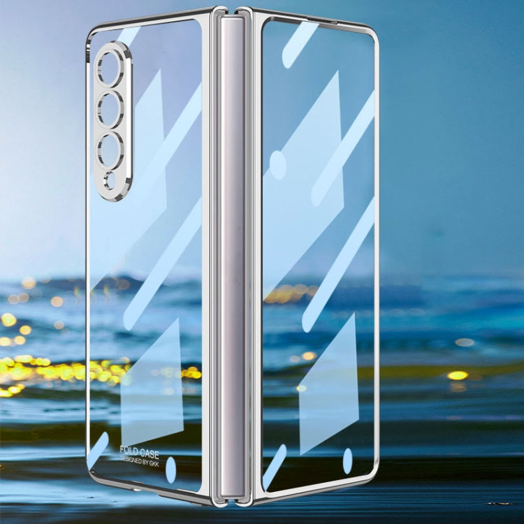 GKK Integrated Electroplating + Glass Full Coverage Case Samsung Z Fold4