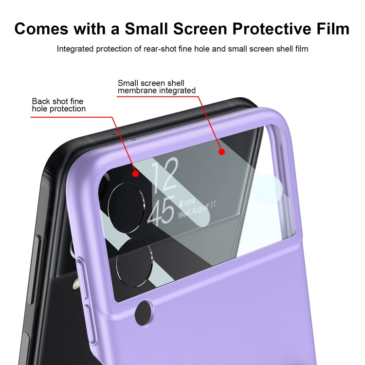 GKK Ultra-thin Full Coverage Flip Case with Wristband Samsung Z Flip4