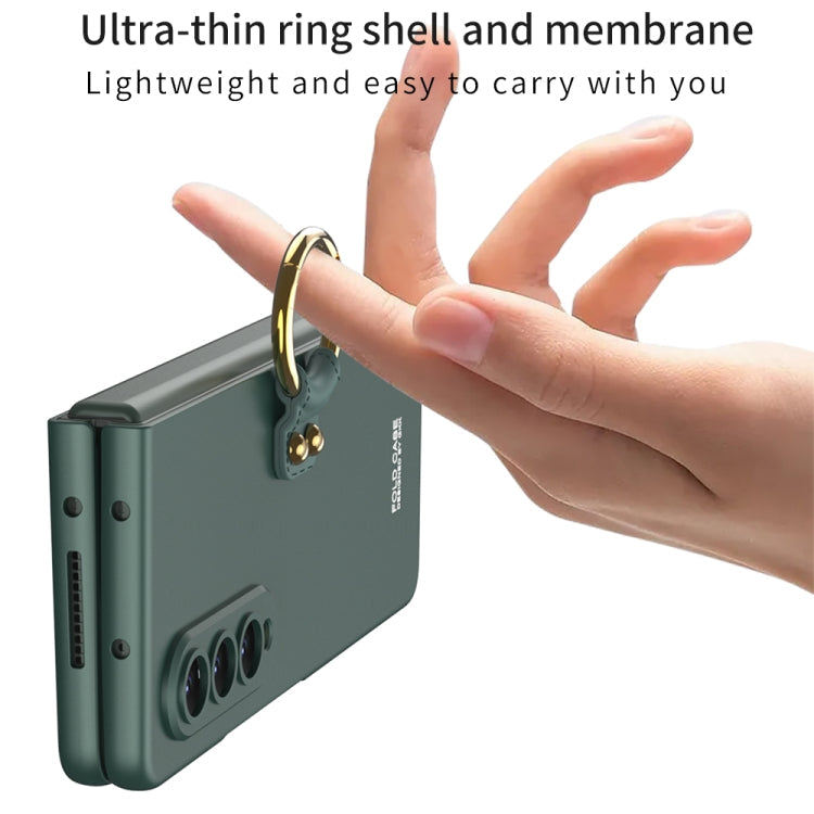 GKK Ultra-thin Full Coverage Case with Ring Holder Samsung Z Fold4