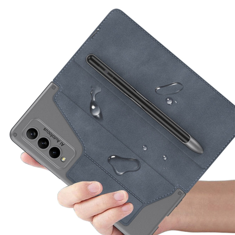 GKK Armor Flip Leather Case with Pen Slots Samsung Z Fold4