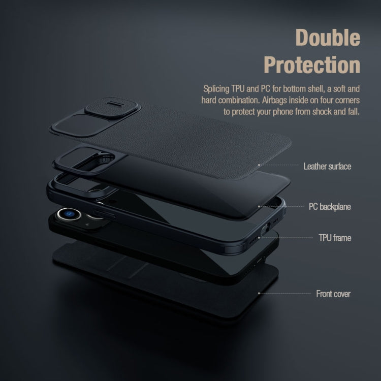 NILLKIN QIN Pro S Flip Leather Case iPhone 14