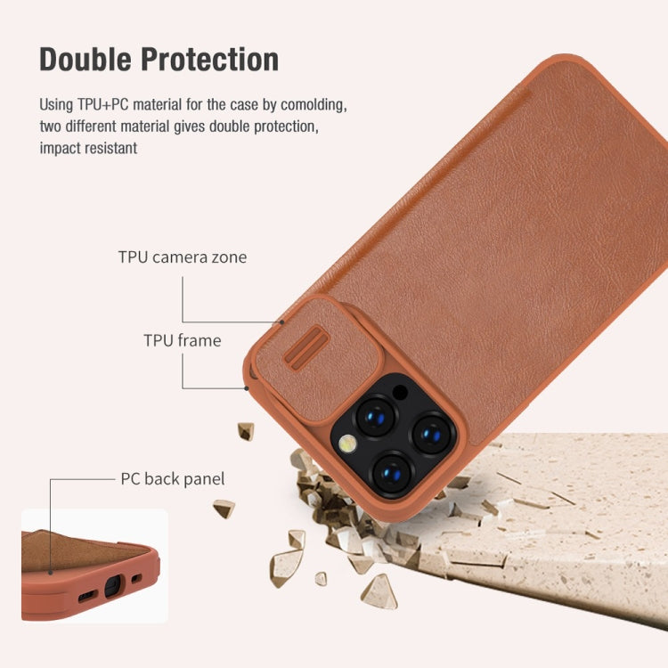 NILLKIN QIN Pro Flip Leather Case iPhone 14 Pro