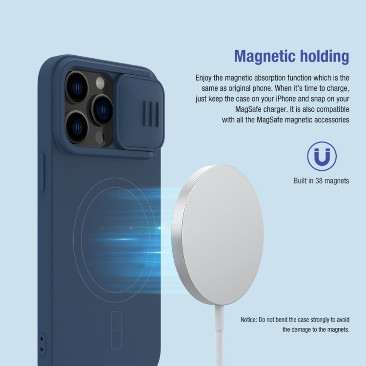 Nillkin CamShield MagSafe Silky Silicone Case iPhone 14 Pro Max