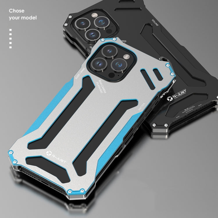 R-JUST Armor Metal Protective Case iPhone 14 Plus