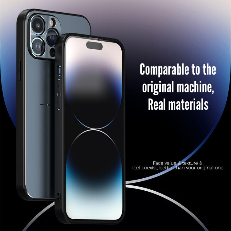 R-JUST 3-Line Style Metal Protective Case iPhone 14 Pro