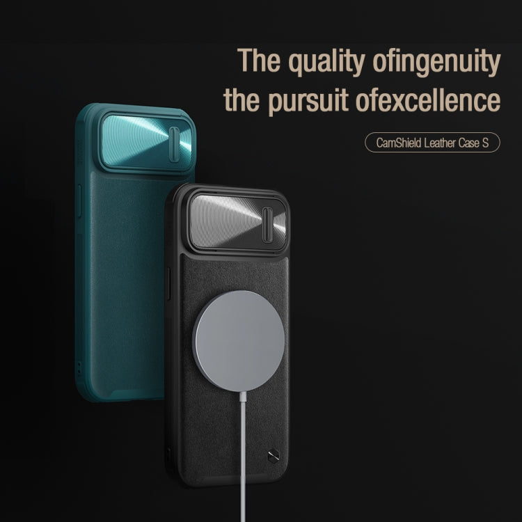 Nillkin CamShield Leather S MagSafe Case iPhone 14 Plus