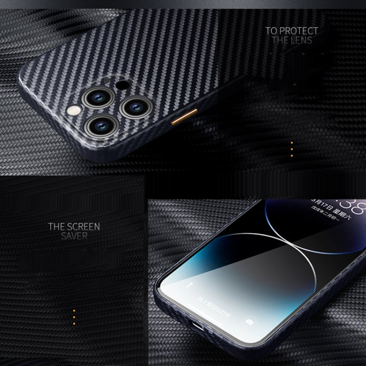R-JUST Carbon Fiber Kevlar Case iPhone 14 Plus