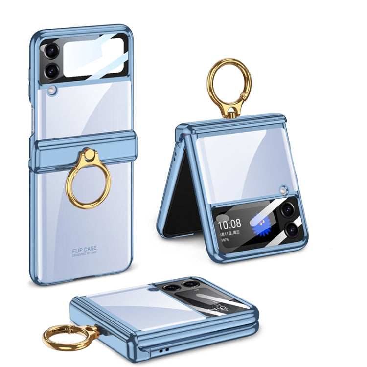GKK Magnetic Folding Phantom Rotary Case with Ring Holder Samsung Z Flip4