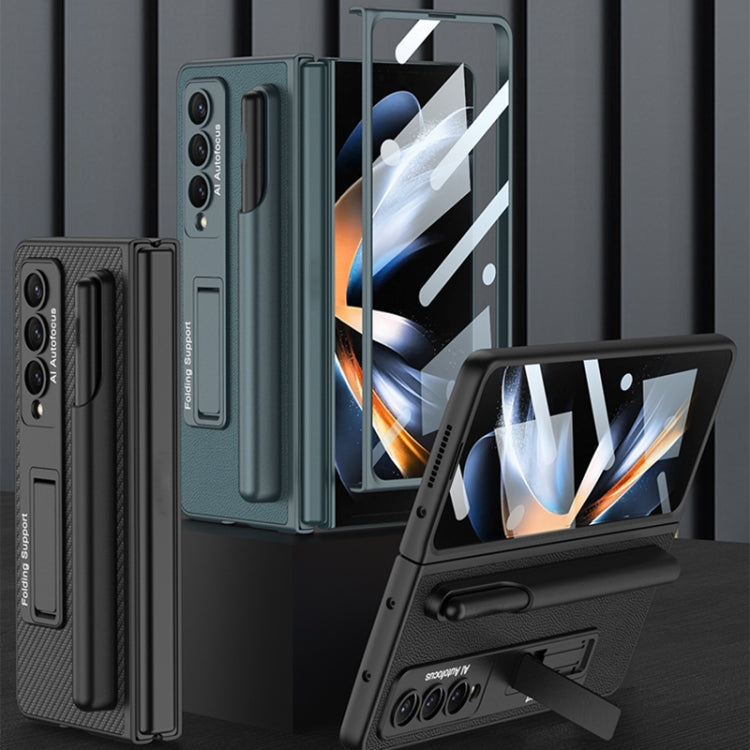 GKK Ultra-thin Leather Case with Holder & Pen Slots Samsung Z Fold4