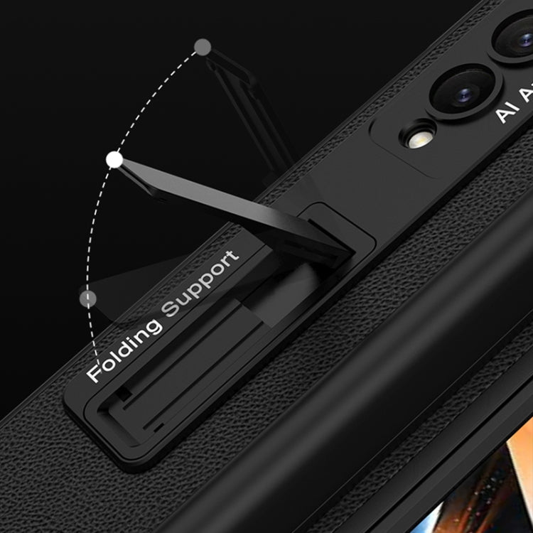 GKK Ultra-thin Leather Case with Holder & Pen Slots Samsung Z Fold4