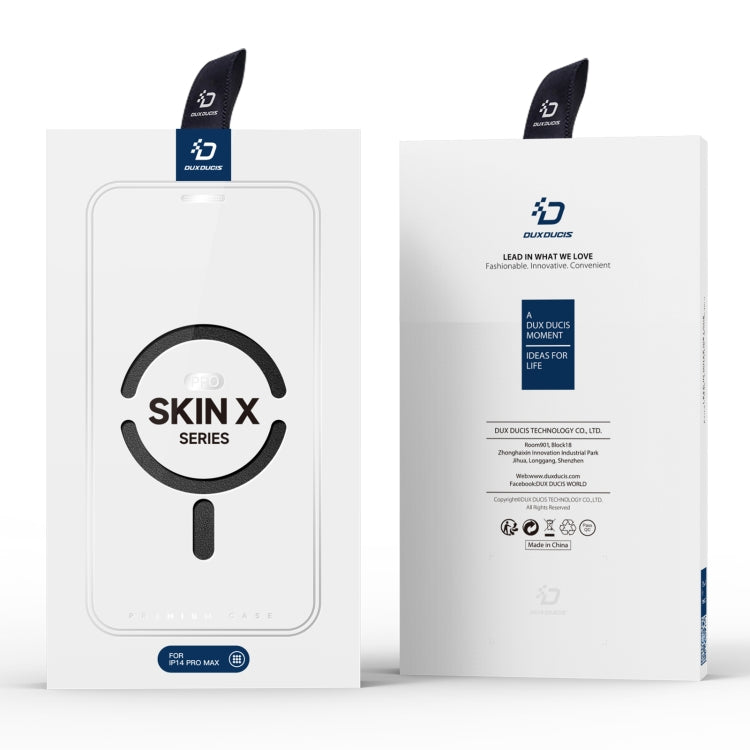 DUX DUCIS Skin X Pro Magsafe Flip Leather Case iPhone 14 Pro Max
